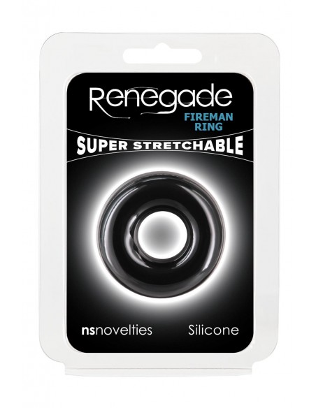 RENEGADE FIREMAN RING SMALL BLACK