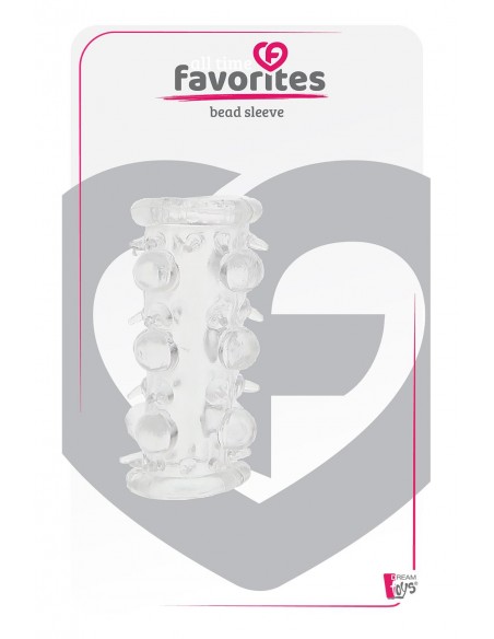 ALL TIME FAVORITES BEAD SLEEVE CLEAR