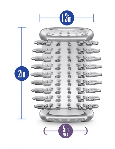 STAY HARD COCK SLEEVE 01 CLEAR