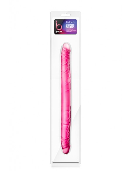 B YOURS 16INCH DOUBLE DILDO PINK