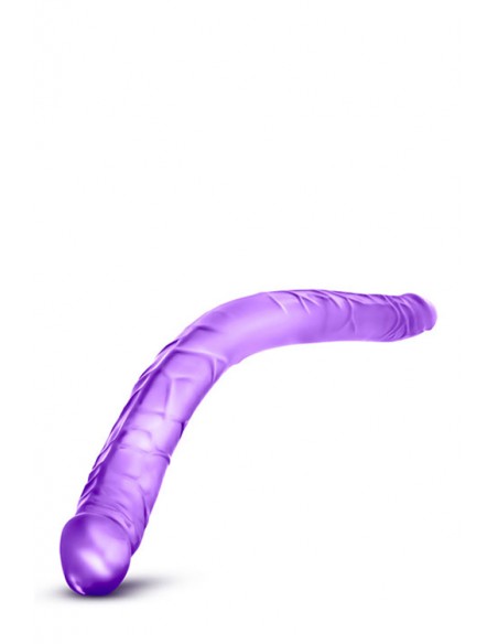 B YOURS 16INCH DOUBLE DILDO PURPLE