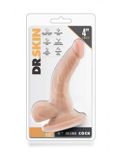 DR. SKIN 4 INCH MINI COCK FLESH 2