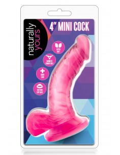 NATURALLY YOURS 4INCH MINI COCK PINK 2