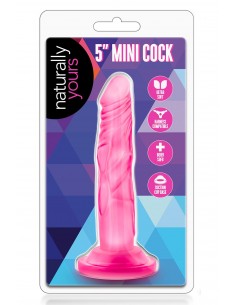 NATURALLY YOURS 5INCH MINI COCK PINK 2