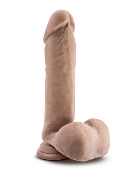 AU NATUREL 8INCH SENSA FEEL DILDO LATIN