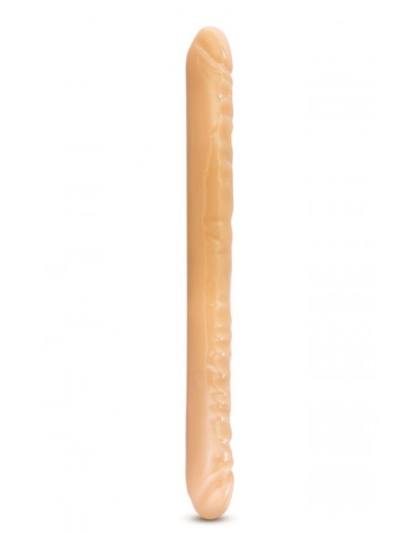 B YOURS 18INCH DOUBLE DILDO BEIGE