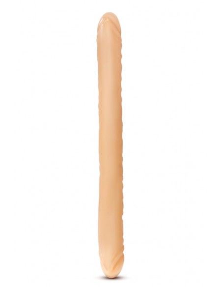B YOURS 18INCH DOUBLE DILDO BEIGE