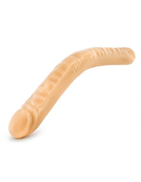 B YOURS 18INCH DOUBLE DILDO BEIGE