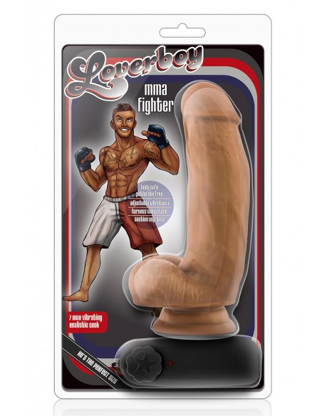 LOVERBOY MMA FIGHTER 7INCH COCK MOCHA