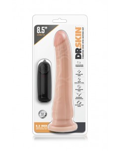 DR. SKIN 8.5INCH VIBR. REALISTIC DILDO 2