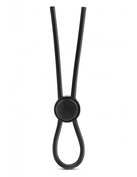STAY HARD SILICONE LOOP COCK RING BLACK