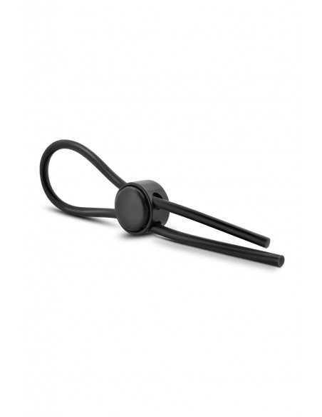 STAY HARD SILICONE LOOP COCK RING BLACK