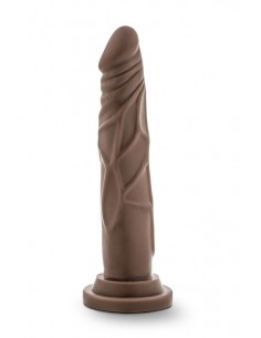 DR. SKIN REALISTIC COCK 7.5 CHOCOLATE