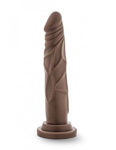 DR. SKIN REALISTIC COCK 7.5 CHOCOLATE