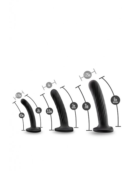 TEMPTASIA TWIST KIT SET OF THREE BLACK