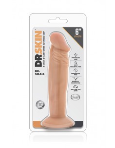 DR. SKIN DR SMALL 6INCH DILDO VANILLA 2