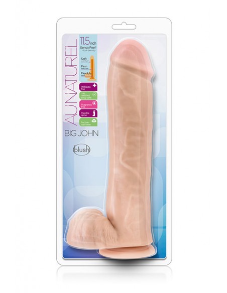 AU NATUREL BIG JOHN 11.5INCH DILDO