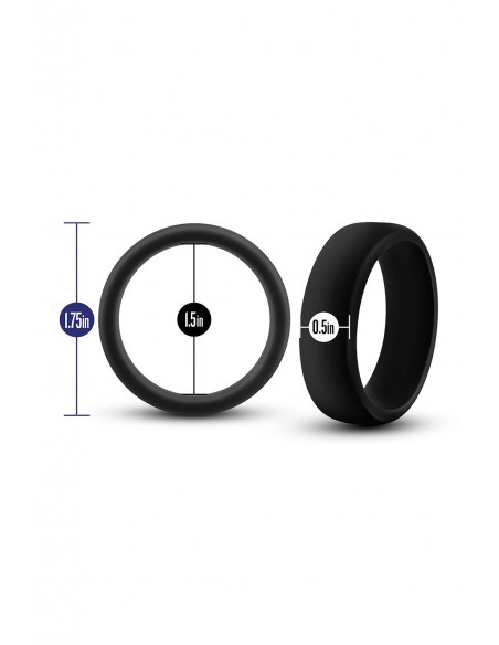 PERFORMANCE SILICONE GO PRO COCK RING BLACK