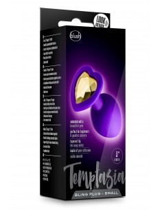 TEMPTASIA BLING PLUG SMALL PURPLE 2