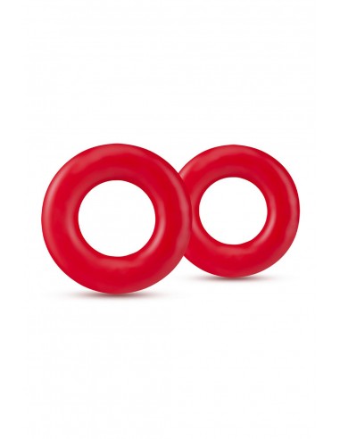 STAY HARD DONUT RINGS RED