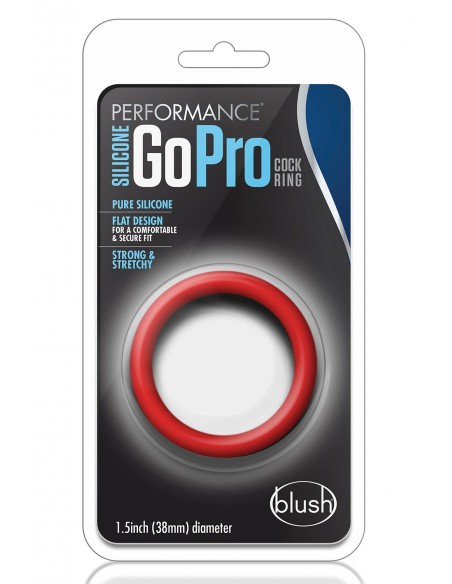 PERFORMANCE SILICONE GO PRO COCK RING RED