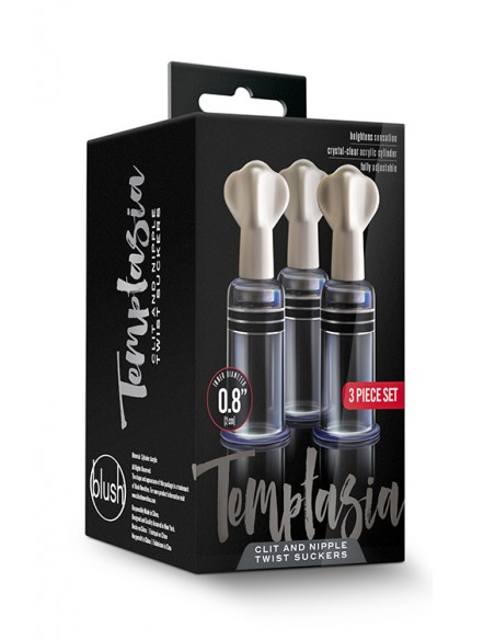 TEMPTASIA CLIT AND NIPPLE TWIST SUCKERS