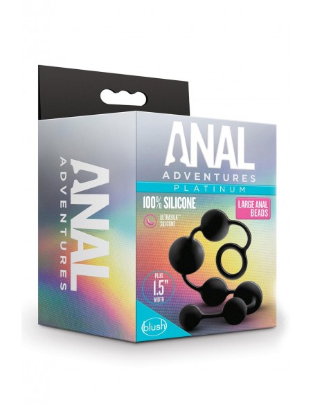 ANAL ADVENTURES PLATINUM LARGE ANAL BEADS