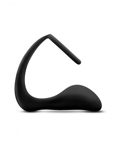 ANAL ADVENTURES PLATINUM COCK RING PLUG BLACK