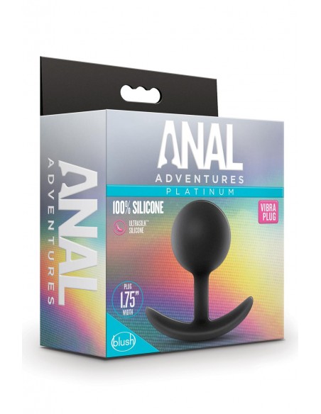 ANAL ADVENTURES PLATINUM VIBRA PLUG