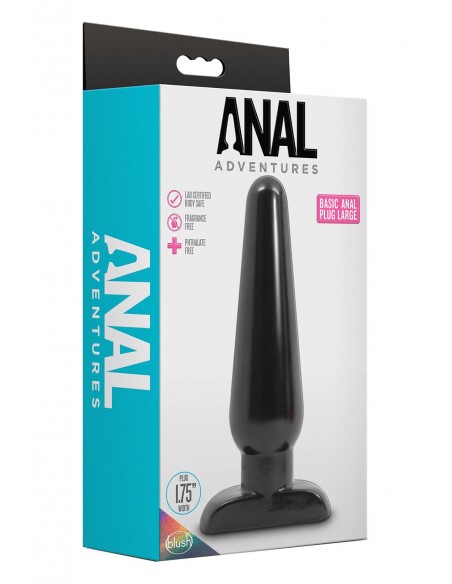 ANAL ADVENTURES BASIC ANAL PLUG LARGE