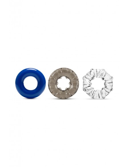STAY HARD TRIPLE STRETCH 3PACK COCKRINGS