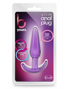 B YOURS SLIM ANAL PLUG PURPLE 2