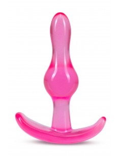 B YOURS CURVY ANAL PLUG PINK