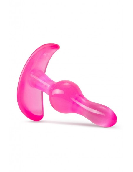 B YOURS CURVY ANAL PLUG PINK