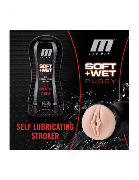 M FOR MEN SOFT AND WET STROKER VANILLA