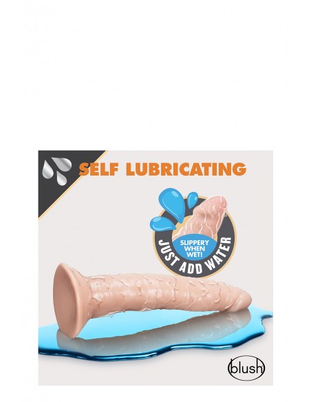 DR. SKIN 7INCH SELF LUBRICATING DILDO