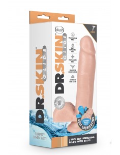 DR. SKIN 7INCH SELF LUBRICATING DILDO 2