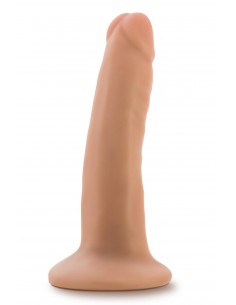 DR. SKIN PLUS 5 INCH POSABLE DILDO VANILLA