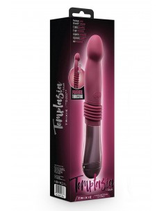 TEMPTASIA TRIXIE THRUSTING DILDO WINE 2