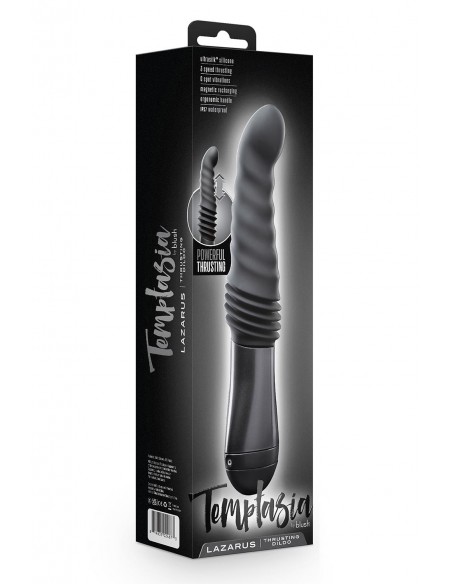 TEMPTASIA LAZARUS THRUSTING DILDO BLACK