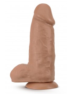 AU NATUREL CHUB 10 INCH DILDO MOCHA