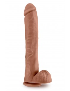 AU NATUREL DADDY 14 INCH DILDO MOCHA