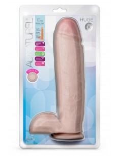 AU NATUREL HUGE 10 INCH DILDO VANILLA 2