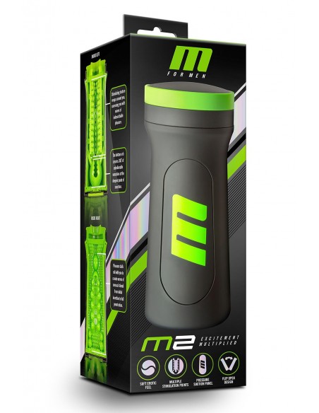 M FOR MEN M2 SUPERIOR STROKER BLACK