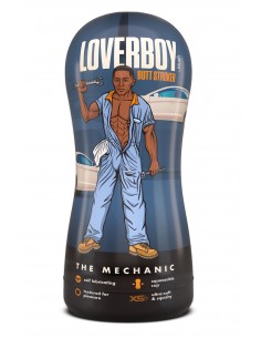 LOVERBOY THE MECHANIC SELF LUBRICATING STROKER BROWN 2