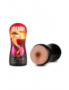 LOVERBOY COWBOY SELF LUBRICATING STROKER BEIGE