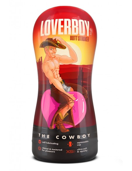 LOVERBOY COWBOY SELF LUBRICATING STROKER BEIGE