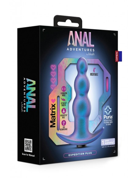 ANAL ADVENTURES MATRIX EXPEDITION PLUG LUNAR BLUE