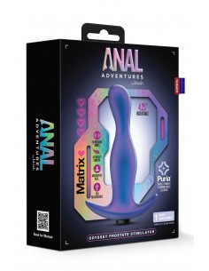 ANAL ADVENTURES MATRIX ODYSSEY PROSTATE STIMULATOR SPACE AGE BLUE 2