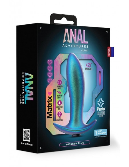 ANAL ADVENTURES MATRIX VOYAGER PLUG NEPTUNE TEAL